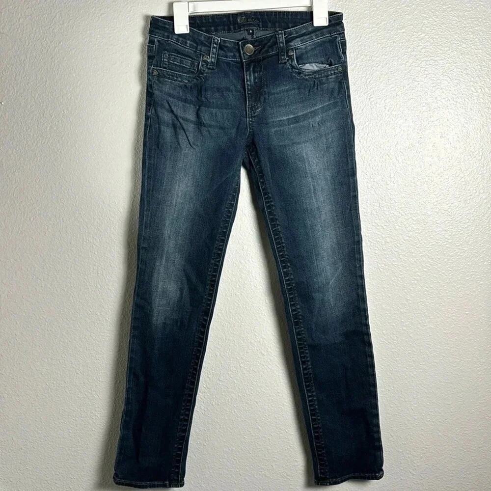 Kut from the Kloth Straight Leg Denim Jeans